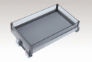 4 Sides Tempered  Glass Pot Basket