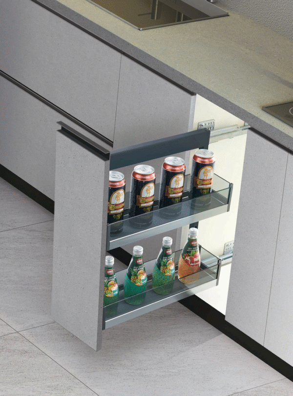 Side Mounted  Bottle Pull Out
