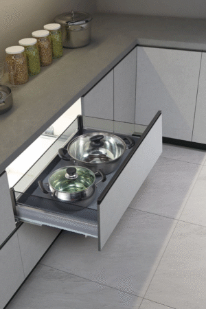 Tempered Glass  Pot Basket