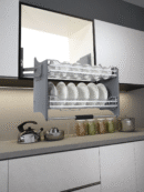 Wire Adjustable  Pull Down  Basket.