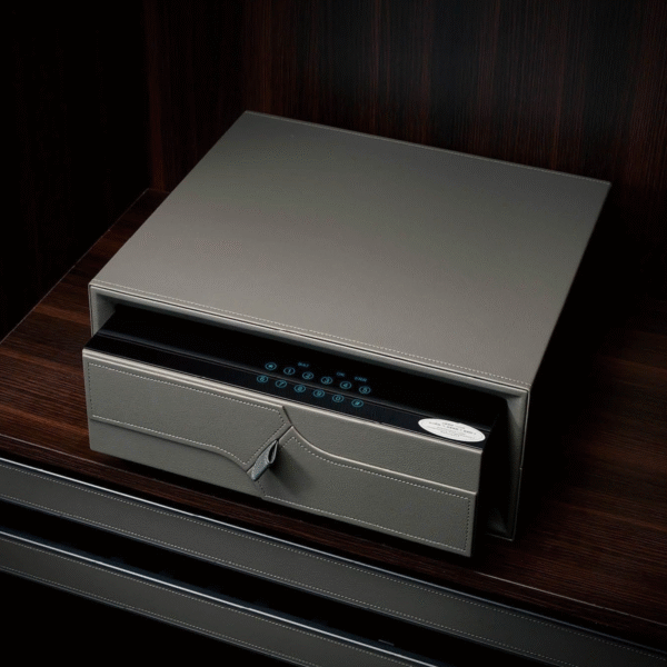 Leather Drawer with Password