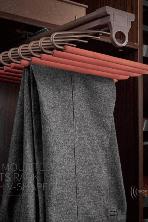 Top Mounted V-Pants Rack
