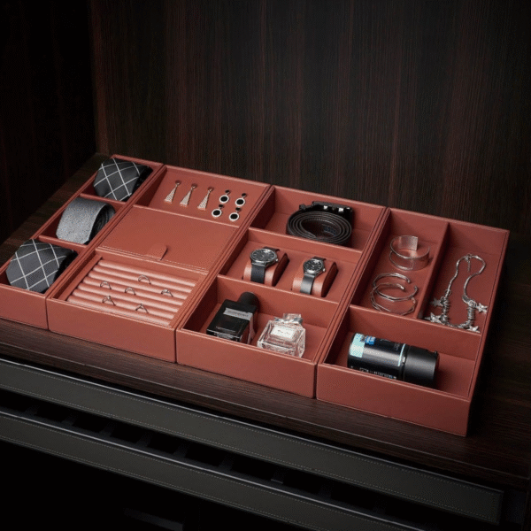 Leather Storage Box