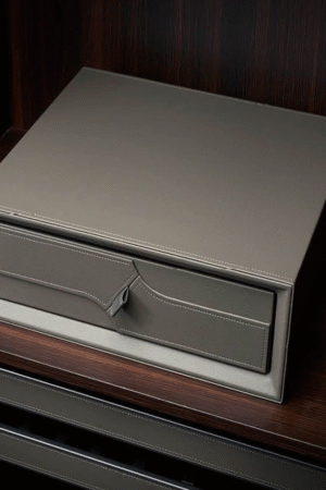Leather Single Drawer